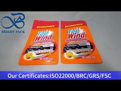 Túi đứng cho chất tẩy dầu mỡ