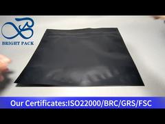 túi chống trẻ em màu đen mờ