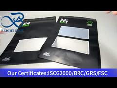 đứng lên túi ziplock với cửa sổ rõ ràng