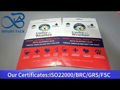 đứng lên túi ziplock cho thức ăn vật nuôi