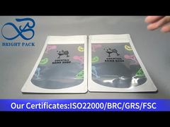 đứng lên túi ziplock với cửa sổ rõ ràng