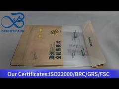 túi đáy phẳng đựng bột yến mạch ngũ cốc