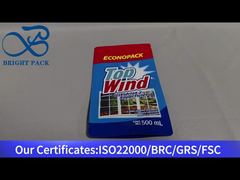 Túi nhựa đứng đựng nước lau kính