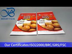 túi bao bì thực phẩm cho thịt viên