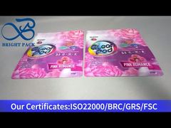 túi ziplock đứng màu tím đựng bột giặt