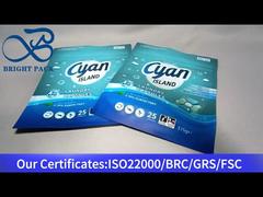 đứng lên túi ziplock cho viên giặt