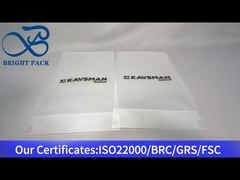 túi nhựa đứng trong suốt không có dây kéo