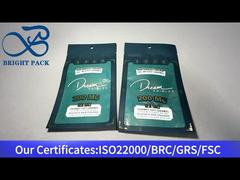 túi nhựa nhỏ màu xanh đậm đựng muối biển 200mg