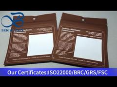 túi mylar chống trẻ em nhỏ màu nâu 12g