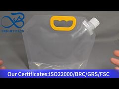 túi đựng vòi di động dung lượng lớn trong suốt