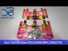 túi laser in hai mặt hình vương miện không đều