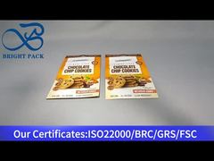 Túi đứng đựng bánh quy sô cô la