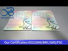 Túi zip đứng màu hồng đựng viên giặt