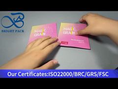 túi đứng nhỏ màu hồng cho bột protein