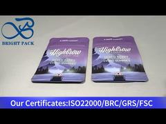 Túi mylar tím chống trẻ em 80g