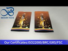 màu cam tùy chỉnh chống trẻ em túi Mylar