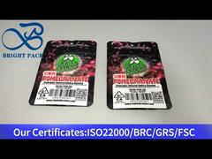 túi thoát hiểm chống trẻ em tùy chỉnh cho kẹo dẻo indica tẩm cần sa