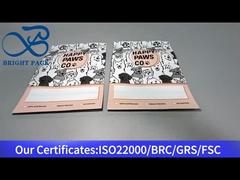túi nhựa nhôm màu hồng để đóng gói thức ăn cho vật nuôi