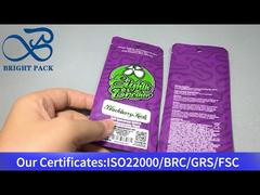 bao bì túi pe màu tím