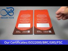 bao bì chống trẻ em màu cam