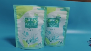 Túi đựng hạt giặt có khóa kéo chống rò rỉ số lượng lớn cho các nhãn hiệu chất tẩy rửa