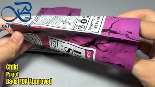Túi Mylar chống trẻ em tùy chỉnh được FDA chứng nhận