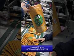 Túi Mylar chống mùi: Bằng chứng trẻ em B2B Bán buôn thực phẩm có thể khóa lại Tuân thủ an toàn