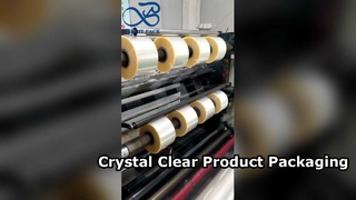 Phim cuộn bao bì trong suốt Độ rõ nét cao Cấp thực phẩm Gói phim linh hoạt