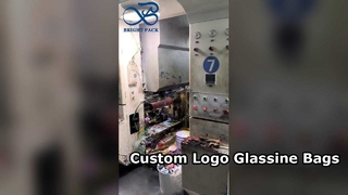 Túi Glassine In logo tùy chỉnh Túi an toàn thực phẩm được chứng nhận Eco FSC