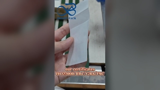 Túi giấy Glassine chống bụi: Được in tùy chỉnh cho các cửa hàng và nhãn hiệu vải