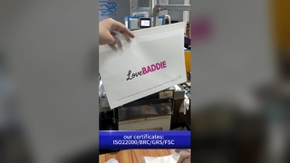 Túi bao bì giấy thủy tinh có thể phân hủy: Bán buôn túi sinh thái B2B an toàn thực phẩm được chứng nhận FSC