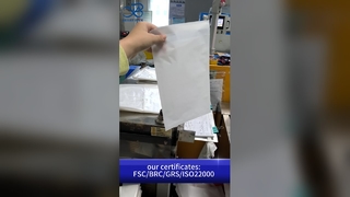 Túi giấy Glassine: Nhà cung cấp bán buôn B2B Eco không thấm mỡ an toàn thực phẩm được chứng nhận FSC