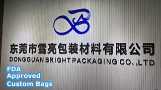 Bán buôn túi nhựa có logo tùy chỉnh được FDA phê duyệt