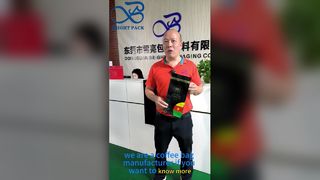 Van túi cà phê đáy phẳng Kín khí để bảo quản đậu rang tươi