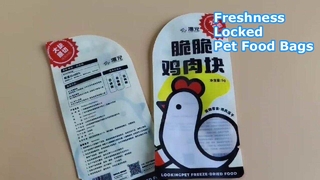 Túi thực phẩm đông khô dành cho thú cưng có rào cản oxy để cung cấp độ tươi & bán buôn số lượng lớn