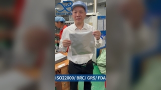 Túi chân không bằng nhôm nguyên chất cấp thực phẩm Bảo quản độ tươi chống rò rỉ