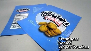 Túi bảo quản thực phẩm có dây kéo chống ẩm