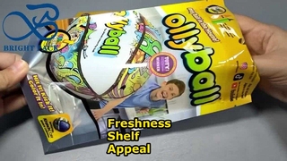 Túi đứng có khóa Zip có thể khóa lại