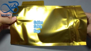 túi dây kéo chống trẻ em vàng