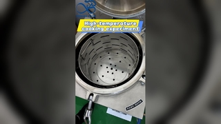 Thử nghiệm nấu ăn ở nhiệt độ cao Giải pháp chống cháy đông lạnh số lượng lớn cho các thương hiệu