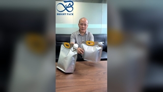 túi đựng vòi đứng lên Túi đựng chất lỏng kín khí cấp thực phẩm chống rò rỉ