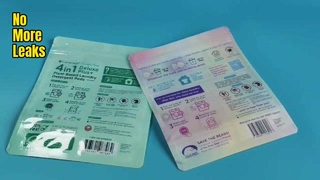 Túi đựng bột giặt chống rò rỉ Túi dây kéo bằng nhựa để sử dụng trong gia đình