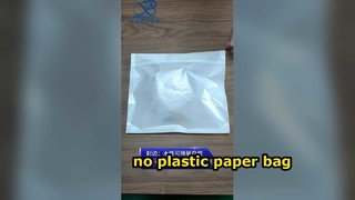 Không có túi giấy nhựa Trang phục có thể phân hủy sinh thái Quần áo may mặc Bao bì quần áo