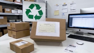 Danh sách đóng gói được chứng nhận FSC có thể phân hủy sinh học không có nhựa