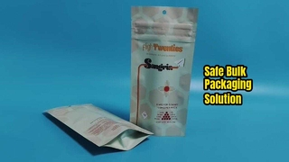 Túi Mylar cần sa Số lượng lớn chống trẻ em được chứng nhận của Hoa Kỳ dành cho trạm xá