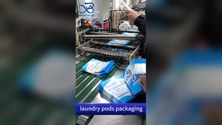 Túi nhựa đựng viên giặt: Túi an toàn in tùy chỉnh B2B chống rò rỉ cho trẻ em