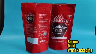 Túi nhựa chống trẻ em được cấp bằng sáng chế của Hoa Kỳ để tuân thủ quy định về cần sa và dược phẩm