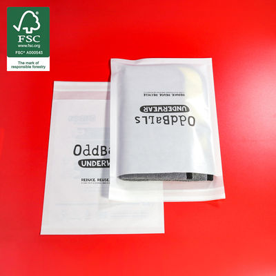 Túi giấy trắng Glassine phân hủy sinh học thân thiện với môi trường tùy chỉnh bán buôn