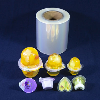 Logo tùy chỉnh Easy Dairy Peelable Lidding Film Phim polyester