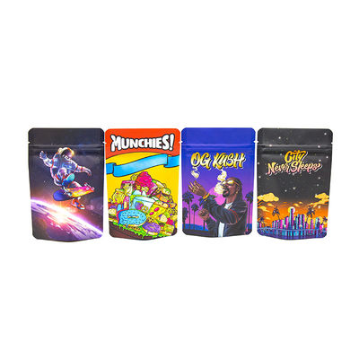 Thùng Mylar chống trẻ em tùy chỉnh Thùng Mylar chất lượng thực phẩm Thuốc